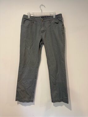 Arc'teryx Pants Womens 10 Gray Cargo Cotton Technical Hiking Lined Outdoor Chino